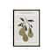 Hello Honey® 27.5" Pear Design Framed Textured Paper Wall Decoration